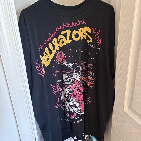 Black Graphic Tee - Picture 1 of 4
